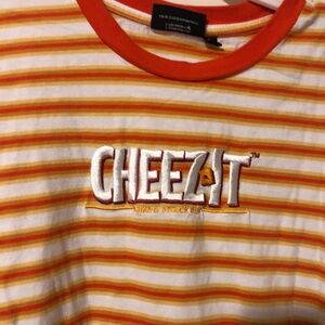 Orange Striped retro Kelloggs Cheezit T-Shirt
